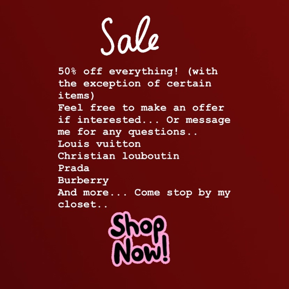 Come shop now!